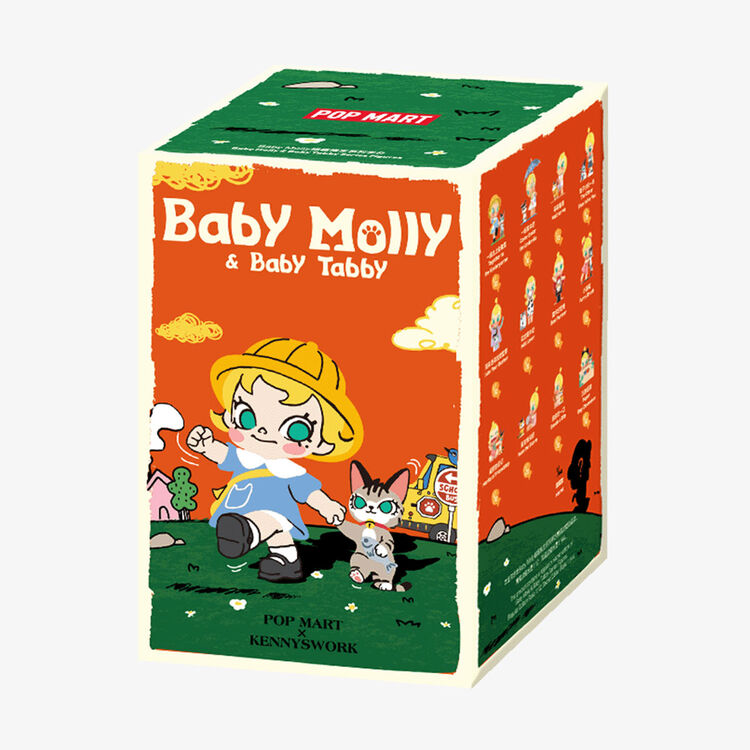 Product Φιγούρα POP MART Baby Molly & Baby Tabby Series Figure  Blind Bag (1pc) 1τμχ Τυχαία Επιλογή image