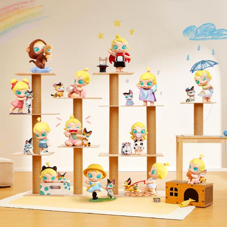 Product Φιγούρα POP MART Baby Molly & Baby Tabby Series Figure  Blind Bag (1pc) 1τμχ Τυχαία Επιλογή image