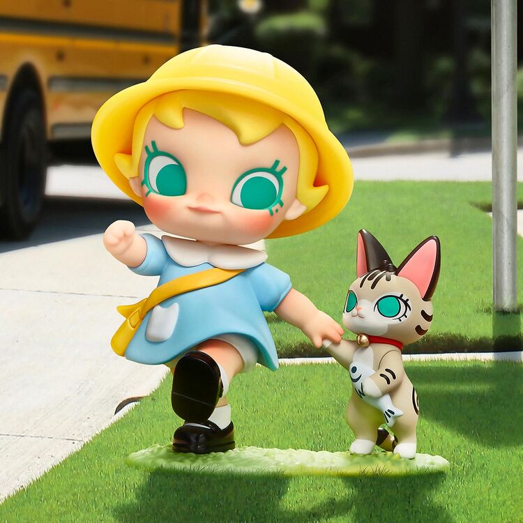 Product Φιγούρα POP MART Baby Molly & Baby Tabby Series Figure  Blind Bag (1pc) 1τμχ Τυχαία Επιλογή image