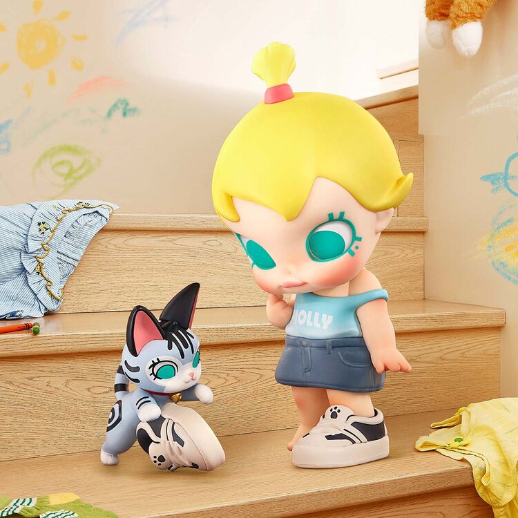 Product Φιγούρα POP MART Baby Molly & Baby Tabby Series Figure  Blind Bag (1pc) 1τμχ Τυχαία Επιλογή image