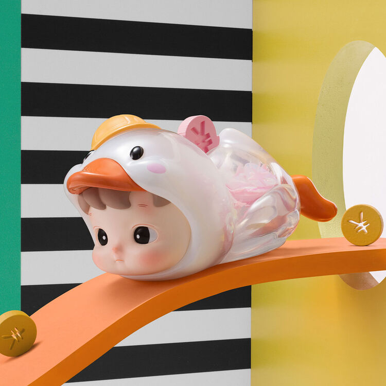 Product Λούτρινη Φιγούρα POP MART Hachipupu Rolling Time Machine Series Figures Blind Box  (1pc) 1τμχ Τυχαία Επιλογή image