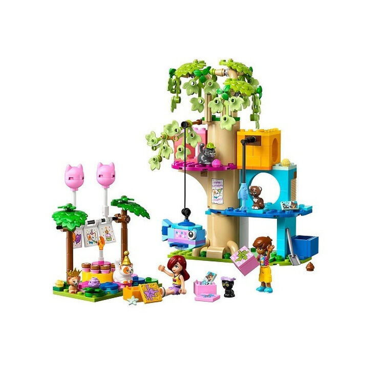 Product LEGO® Friends: Πάρτι Γενεθλίων & Δεντρόσπιτο για Γάτες (42666) image