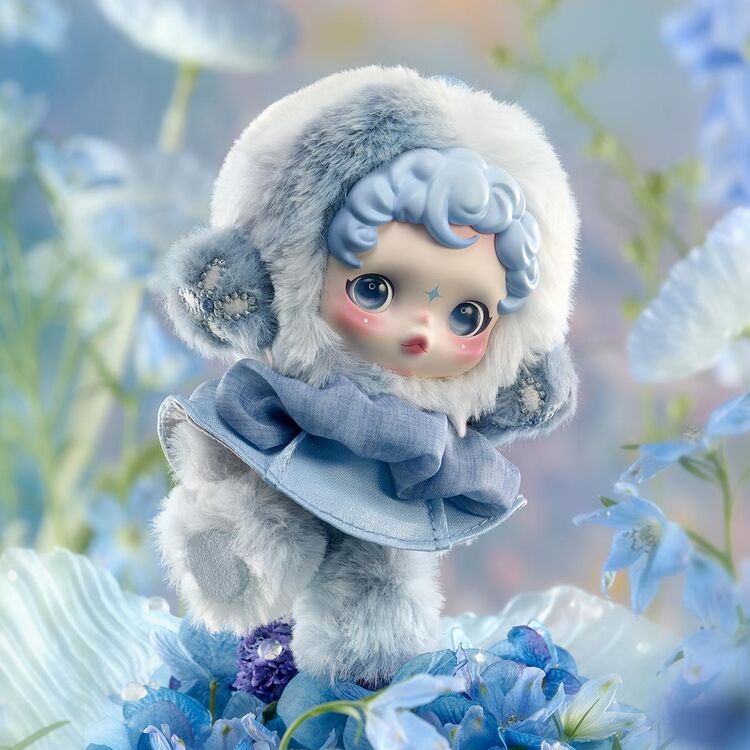 Product Λούτρινο Μπρελόκ POP MART Vinyl Plush Pendant Blind Box Skullpanda L‘impressionnisme Series 1τμχ Τυχαία Επιλογή image