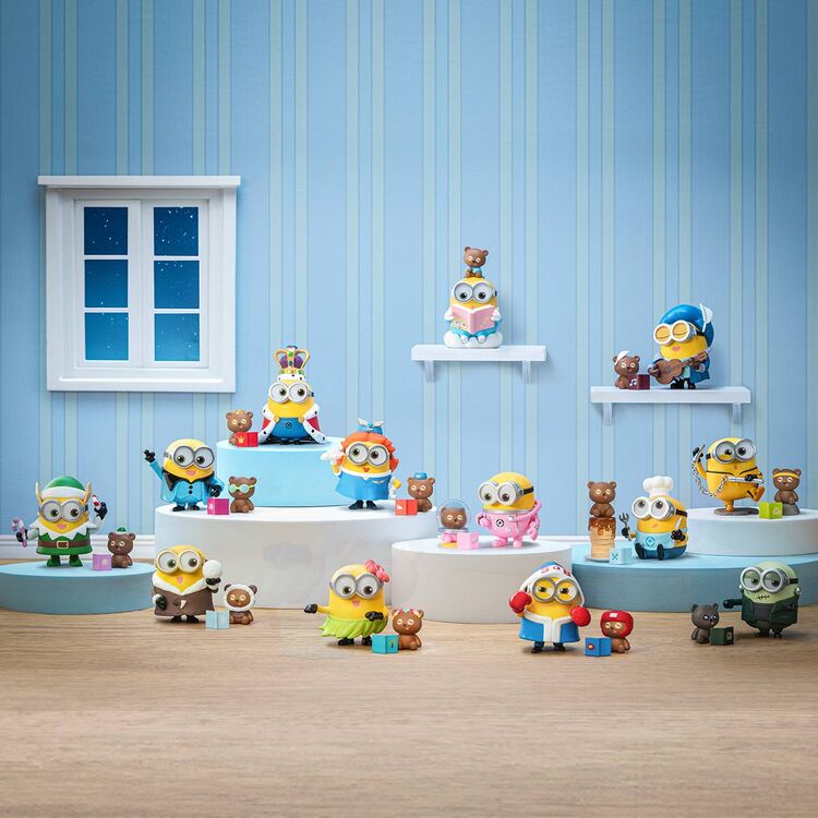 Product Φιγούρα POP MART Minions Bedtime Stories by Bob and Tim Series Figure Blind Bag (1pc) 1τμχ Τυχαία Επιλογή image