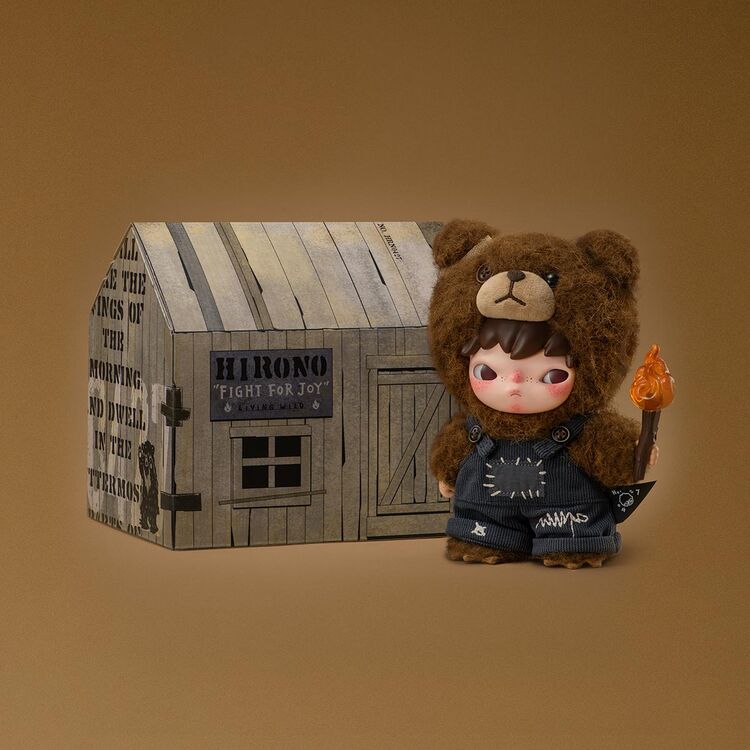Product Φιγούρα POP MART Hirono Living Wild-Fight for Joy Plush Doll image