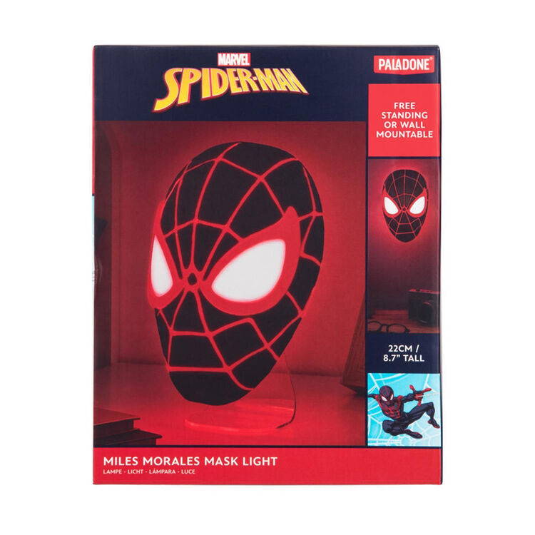 Product Φωτιστικό Marvel Spider-Man Miles Morales Mask Light image