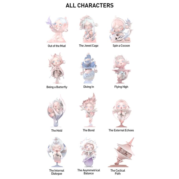 Product Φιγούρα POP MART Skullpanda The Paradox Series Figures (Blind Box 1pc) 1τμχ Τυχαία Επιλογή image