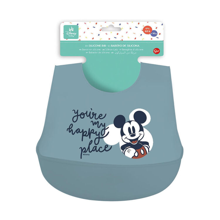 Product Disney Mickey Mouse ToddlerSilicone Bib image