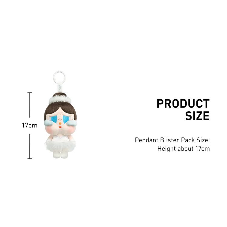 Product Λούτρινο Μπρελόκ POP MART Crybaby Shiny Shiny Series Plush Pedant Blister Pack image