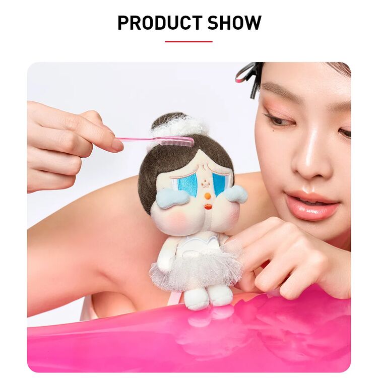 Product Λούτρινο Μπρελόκ POP MART Crybaby Shiny Shiny Series Plush Pedant Blister Pack image