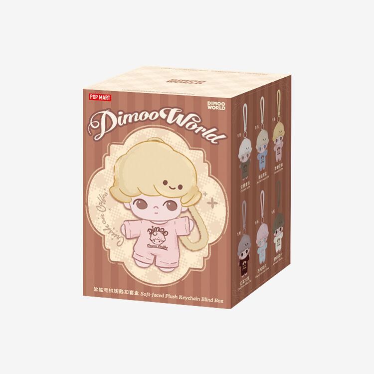 Product Λούτρινο Μπρελόκ POP MART Dimoo Crush on Coffee Series-Soft-faced 1τμχ Τυχαία Επιλογή image
