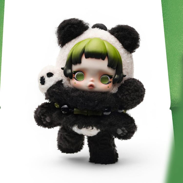 Product Λούτρινο Μπρελόκ Skullpanda Lazy Panda Plush Doll image