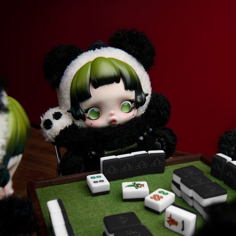 Product Λούτρινο Μπρελόκ Skullpanda Lazy Panda Plush Doll image