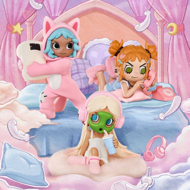 Product Φιγούρα Pop Mart Lil Peach Riot Sleepover Blind Box Series 1τμχ Τυχαία Επιλογή image