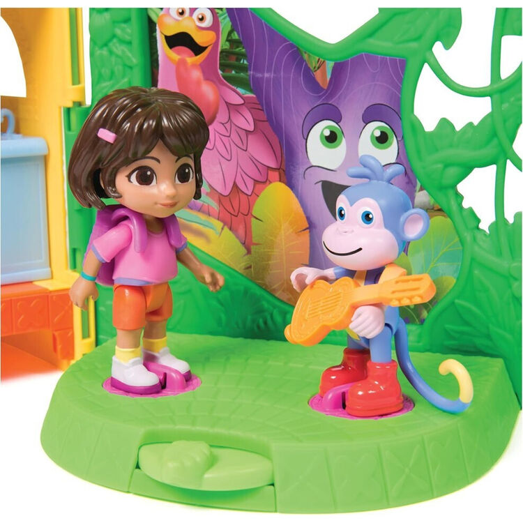 Product Παιχνίδι Μινιατούρα Spin Master Dora: Explore &amp; Play - Rainforest Casita Playset (6073669) image