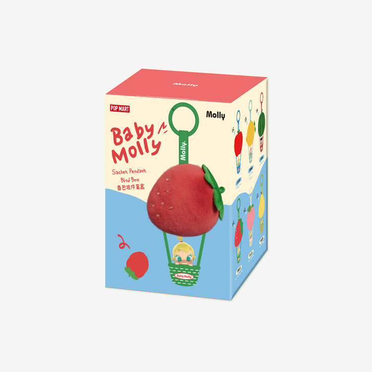 Product Μπρελόκ POP MART Baby Molly Fruity Aroma Series- Sachet Pendant (Blind Box 1pc) 1τμχ Τυχαία Επιλογή image