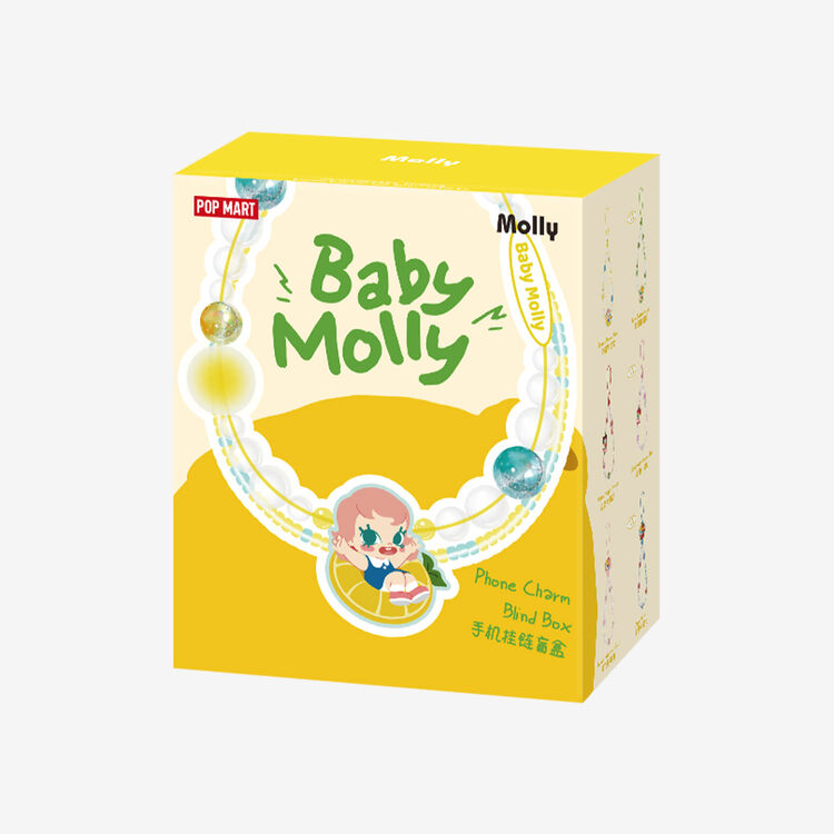 POP MART Baby Molly Fruity Aroma Series- Phone Charm Blind Box