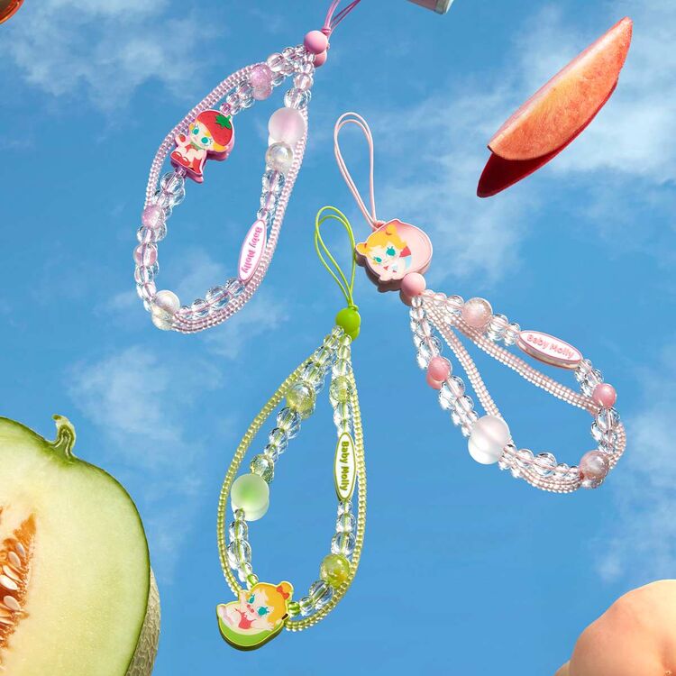 Product POP MART Baby Molly Fruity Aroma Series- Phone Charm Blind Box 1τμχ Τυχαία Επιλογή image