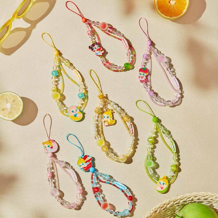 Product POP MART Baby Molly Fruity Aroma Series- Phone Charm Blind Box 1τμχ Τυχαία Επιλογή image