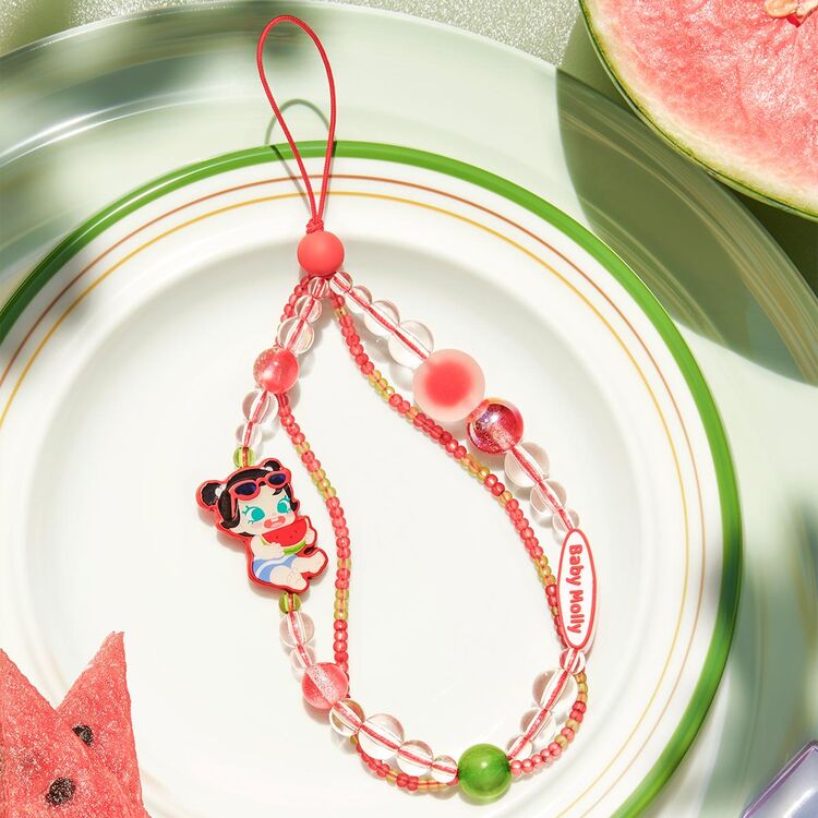 Product POP MART Baby Molly Fruity Aroma Series- Phone Charm Blind Box 1τμχ Τυχαία Επιλογή image
