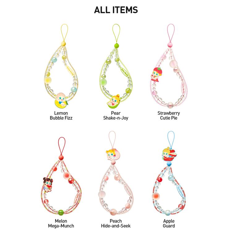 Product POP MART Baby Molly Fruity Aroma Series- Phone Charm Blind Box 1τμχ Τυχαία Επιλογή image