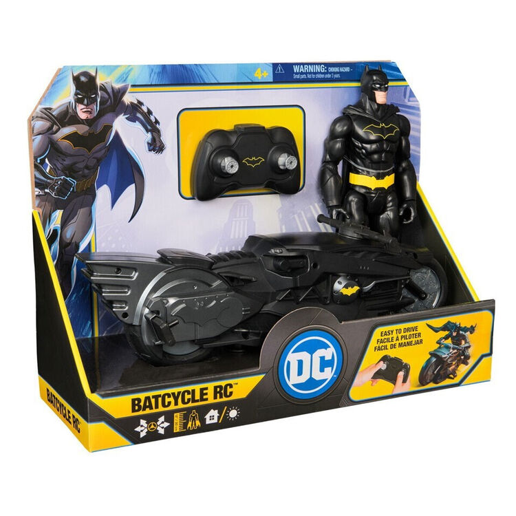 Product Φιγούρα Δράσης Spin Master DC Universe: Batman - Batcycle R/C with Action Figure 30cm (6072896) image