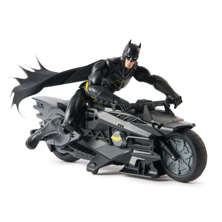 Product Φιγούρα Δράσης Spin Master DC Universe: Batman - Batcycle R/C with Action Figure 30cm (6072896) image