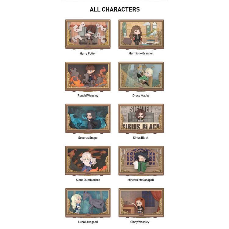 Product Διόραμα POP MART Harry Potter: Hogwarts Biographical Series Scene Sets(Blind Box 1pc) 1τμχ Τυχαία Επιλογή image