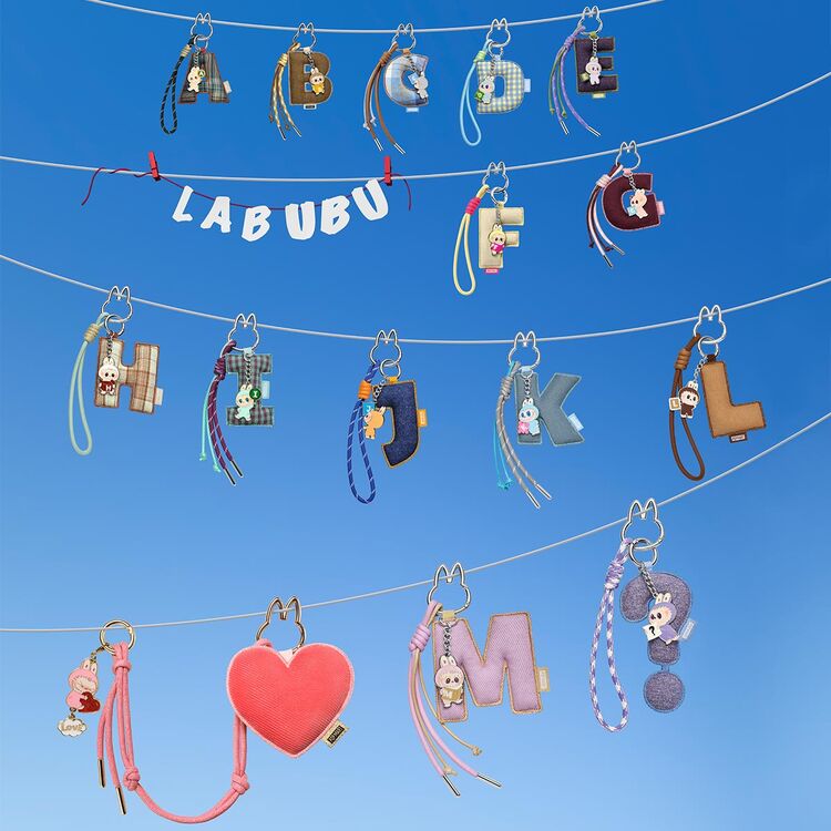 Product POP MART The Monsters Pin For Love Series Letter Blind Box (a-m)  (1pc) image