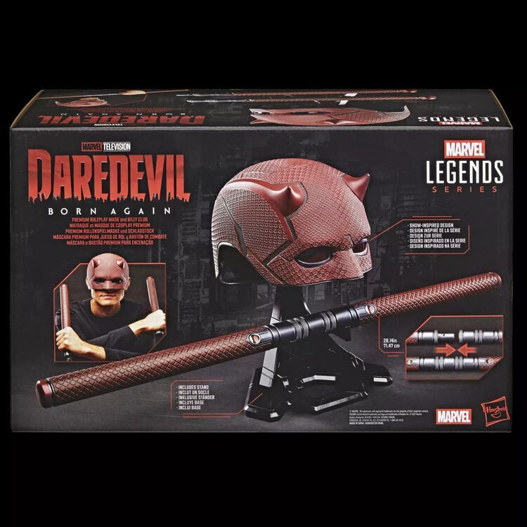 Product Ρέπλικα Marvel  Helmet & Billy club Premium roleplay Daredevil Legend Series image