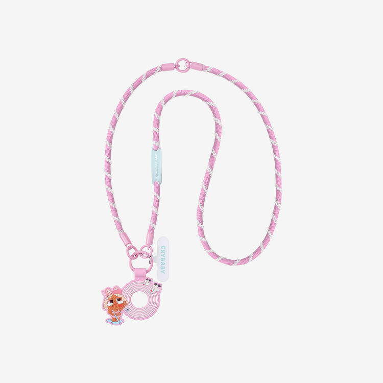 Product Λουράκι Λαιμού POP MART Crybaby Vacation Mode On Series-Long Lanyard Blind Box 1τμχ Τυχαία Επιλογή image