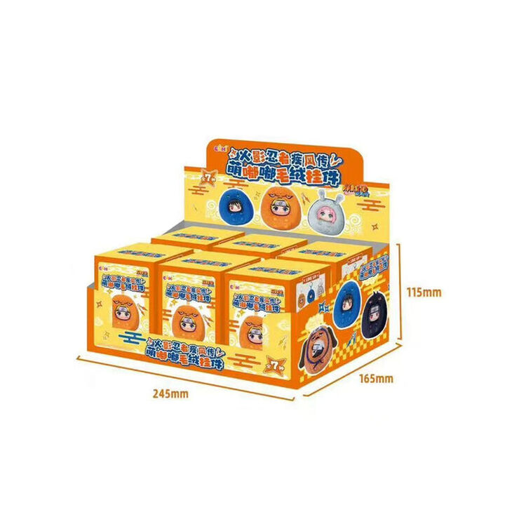 Product Λούτρινο Μπρελόκ Naruto Plush Pedant Blind Box 1τμχ Τυχαία Επιλογή image