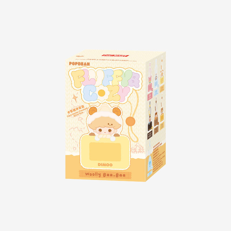 Product POP MART Card Holder Pop Bean Fluffy & Cozy Series Blind Box (1pc) image