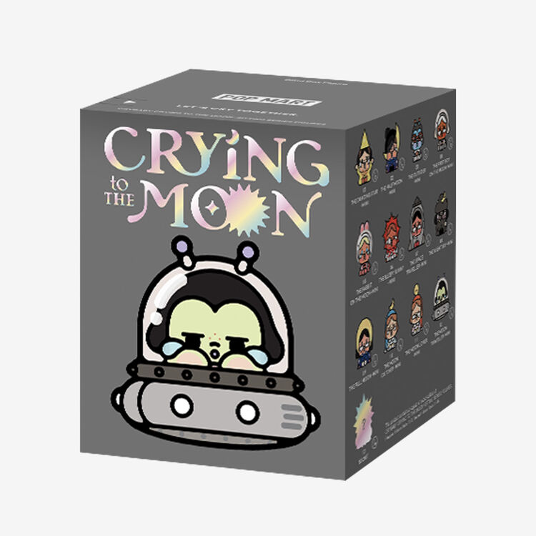 Product Φιγούρα POP MART Crybaby Crying To The Moon Sitting Series Figure Blind Bag (1pc) 1τμχ Τυχαία Επιλογή image