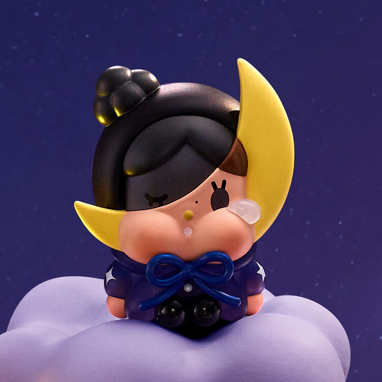Product Φιγούρα POP MART Crybaby Crying To The Moon Sitting Series Figure Blind Bag (1pc) 1τμχ Τυχαία Επιλογή image
