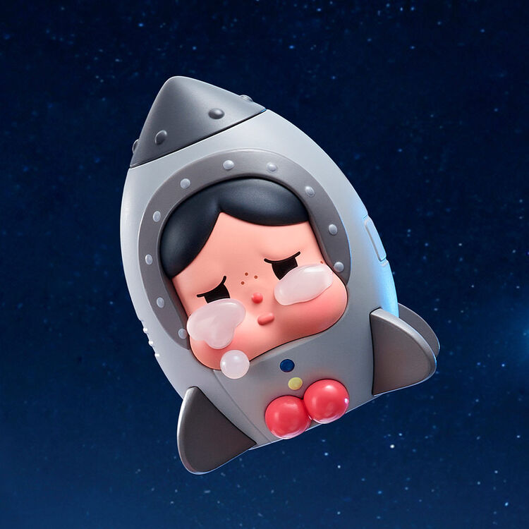 Product Φιγούρα POP MART Crybaby Crying To The Moon Sitting Series Figure Blind Bag (1pc) 1τμχ Τυχαία Επιλογή image