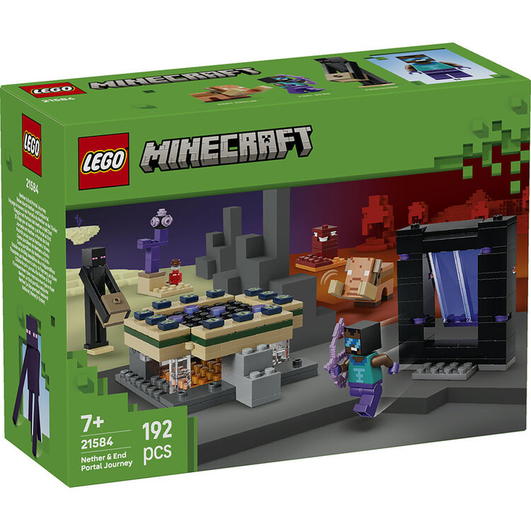 Product LEGO® Minecraft Nether & End Portal Journey (21584) image