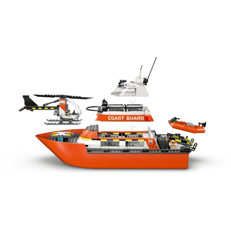 Product LEGO® City Coast Guard Rescue Boat & Helicopter (60504) image