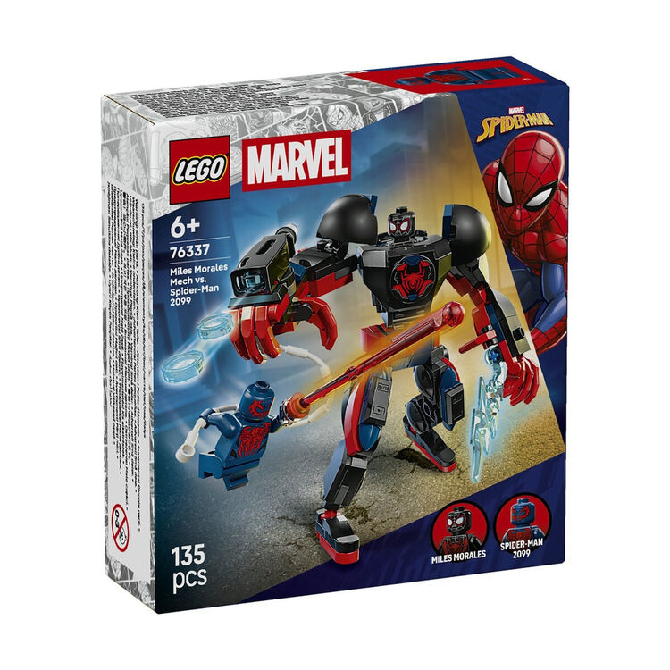Product LEGO® Marvel Miles Morales Mech vs. Spider-Man 2099 (76337) image