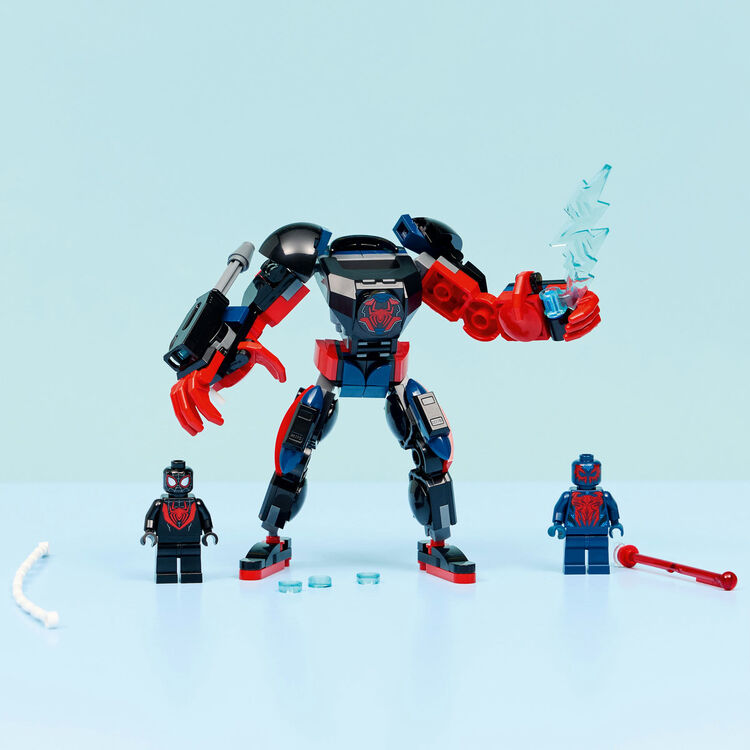 Product LEGO® Marvel Miles Morales Mech vs. Spider-Man 2099 (76337) image