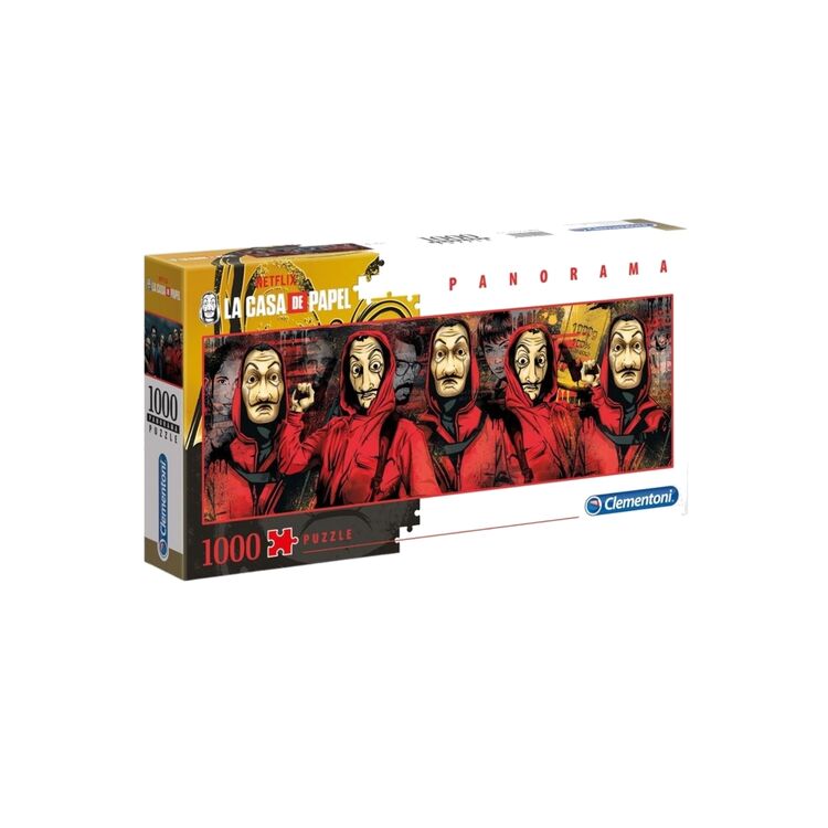 Product Money Heist Panorama Puzzle Characters image