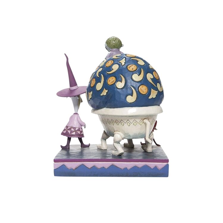 Product Enesco Disney Nightmare Before Christmas Lock Shock And Barrel With Santa Figurine image