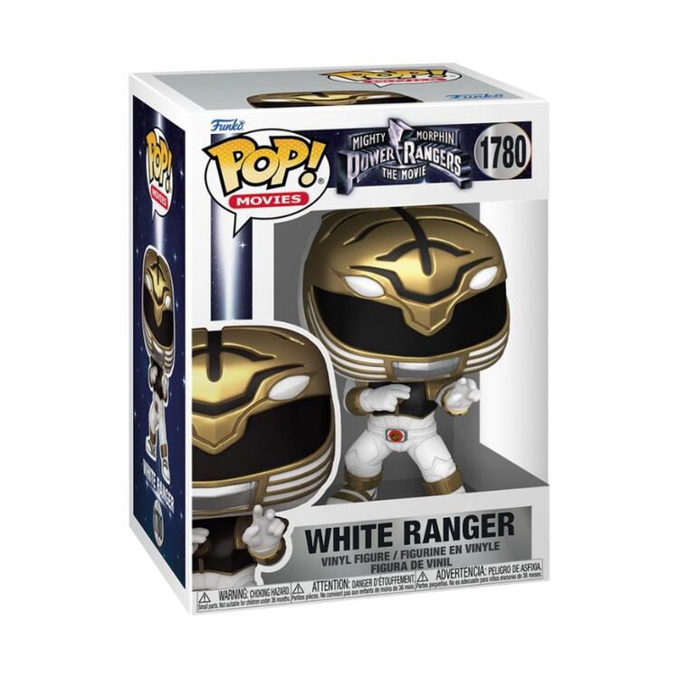 Product Funko Pop! Mighty Morphin Power Rangers: The Movie (1995) - White Ranger image