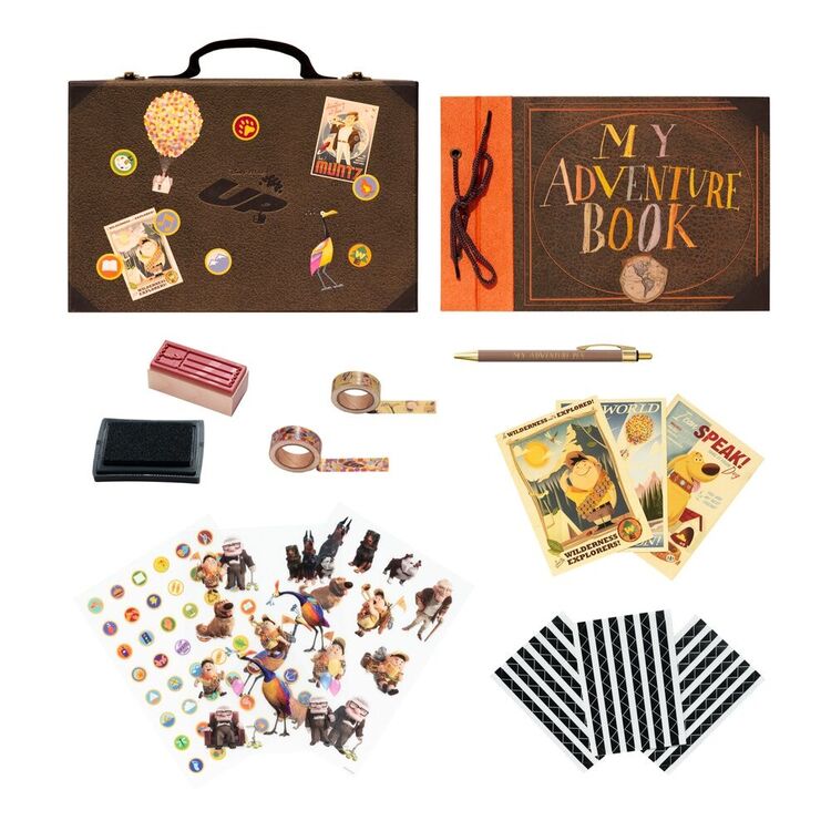 Product Disney Pixar Up My Adventure Book Scrapbook Briefcase Set image