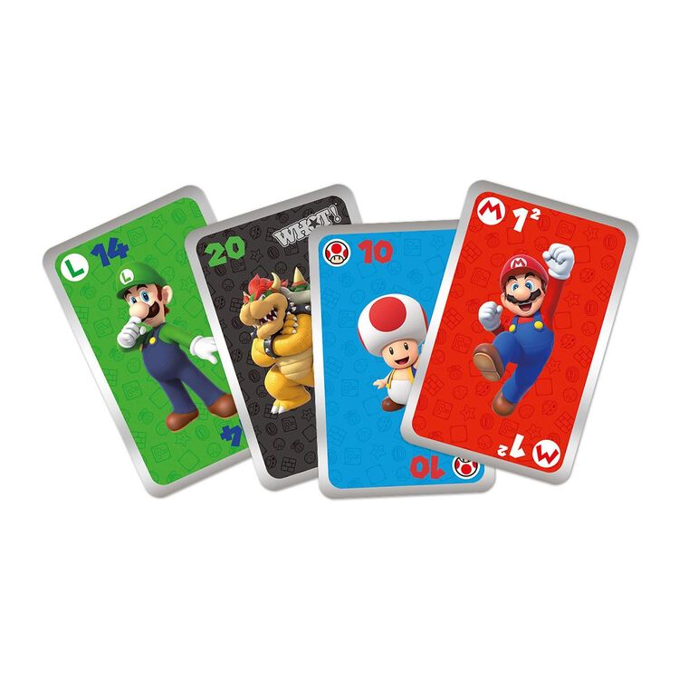 Product Επιτραπέζιο με Κάρτες Winning Moves: Mega Whot - Super Mario (Αγγλική Γλώσσα) (WM04006-ML1-6) image