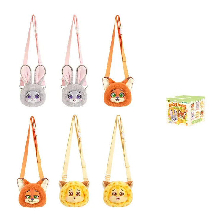 Product Disney Zootopia: Emoji Expressions Series Plush Phone Grip Blind Box(1pc) image