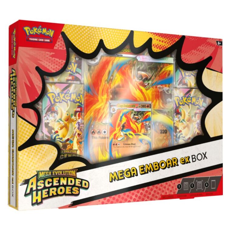 Product Pokemon TCG Mega Evolution: Ascended Heroes ex Box Random Pick image