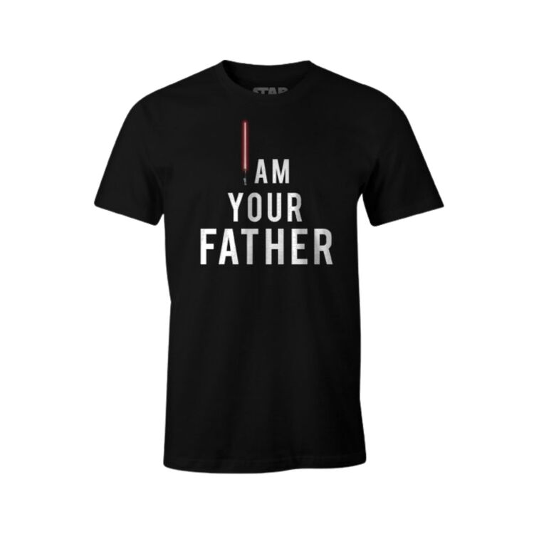 Product Star Wars I am Your Father Darth Vader Black T-Shirt image