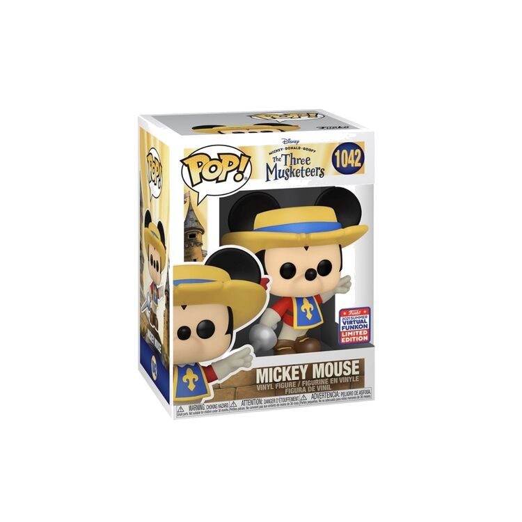 Product Funko Pop! Disney The Three Musketeers Mickey Mouse (SDCC21) image