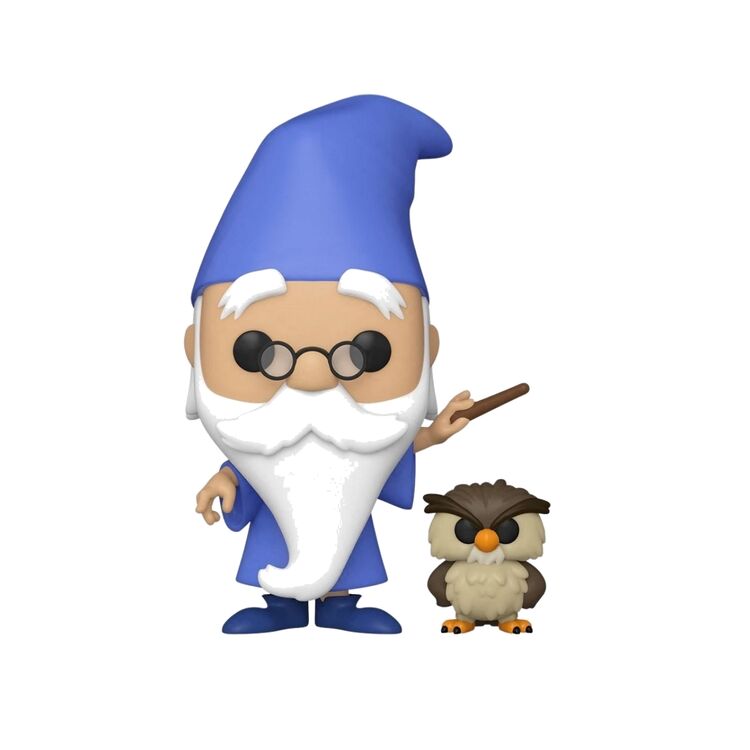 Product Funko Pop! Disney Sword In The Stone Merlin With Archemides image